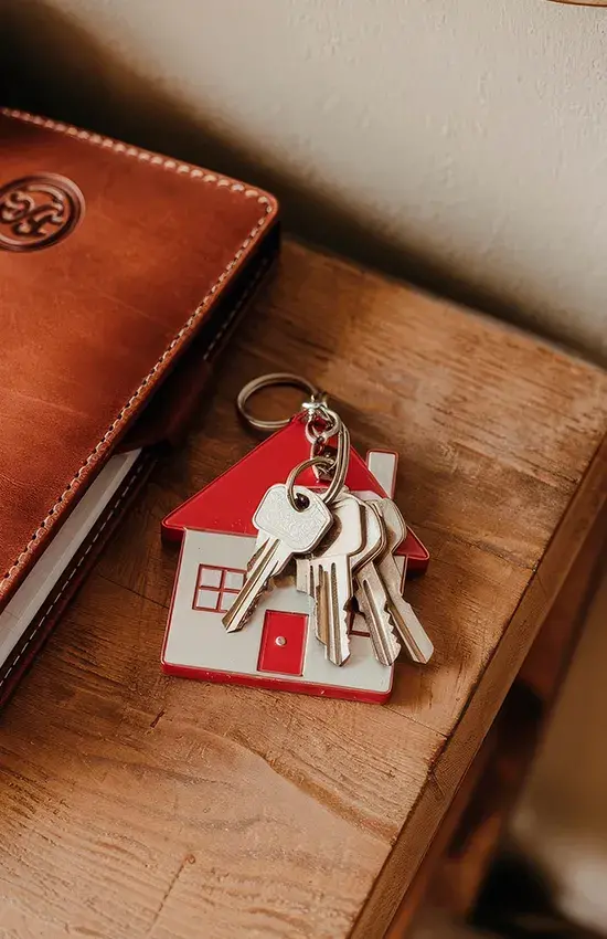 Happy homeowners
